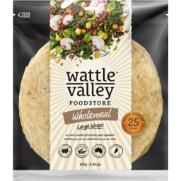 Photo of Wattle Valley Wraps Large Wholemeal 600g
