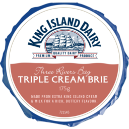 Photo of King Island Dairy Three Rivers Bay Triple Cream Brie