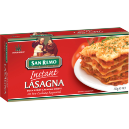 Photo of San Remo Instant Lasagna