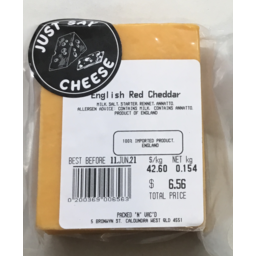 Photo of English Red Cheddar