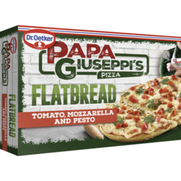 Photo of Papa Giuseppis Flatbread Tomato, Mozzarella & Pesto
