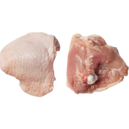 Photo of Fresh Chicken Thigh Fillets Skin on