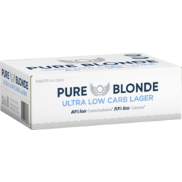 Photo of Pure Blonde Can 375ml 24 Pack