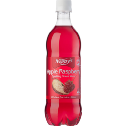 Photo of Nippys Apple Raspberry Sparkling Mineral Water 600ml