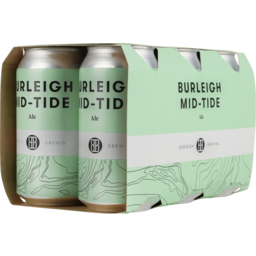 Photo of Burleigh Brewing Co. Mid-Tide Ale Cans