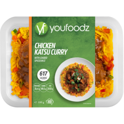 Photo of Youfoodz Chicken Katsu Curry With Loaded Spiced Rice Ready To Eat Fresh Meal