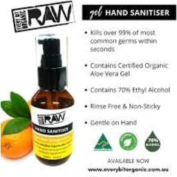 Photo of Every Bit Organic Raw Hand Sanitiser 100ml