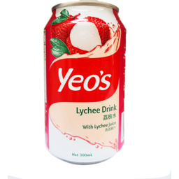 Photo of Yeo's Lychee Drink Can 300ml