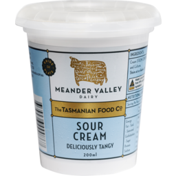 Photo of Meander Valley Sour Cream 200ml