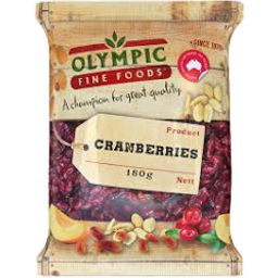 Photo of Olympic Cranberries Dried180gm