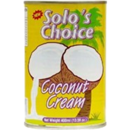 Photo of Solo's Choice Coconut Cream 400ml