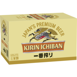 Photo of Kirin Ichiban 24x330ml Bottle Carton 