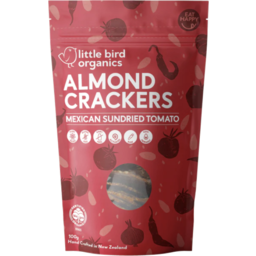 Photo of Little Bird Organics Almond Crackers - Mexican Sundried Tomato
