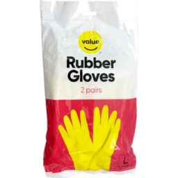 Photo of Value Large Rubber Gloves 2 Pack