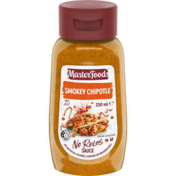 Photo of Masterfoods Smokey Chipotle No Rules Sauce 250ml