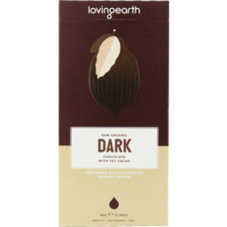 Photo of Loving Earth Chocolate Dark 72% 80g