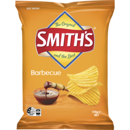 Photo of Smith's Barbecue Crinkle Cut Potato Chips 170g
