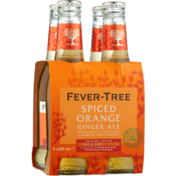 Photo of Fever Tree Spiced Orange Ginger Ale 4pk