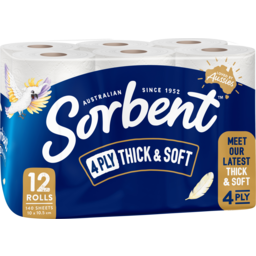 Photo of Sorbent 4ply Thick & Soft