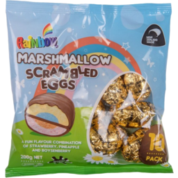 Photo of Rainbow Marshmallow Eggs Scrambled 10 Pack