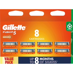 Photo of Gillette Fusion Power Razor Blades 8 Cartridges Refills