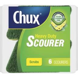 Photo of Chux Heavy Duty Scourer Scrubs 6 Pack
