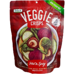 Photo of DJ&A Spicy Vegetable Crisps 90g