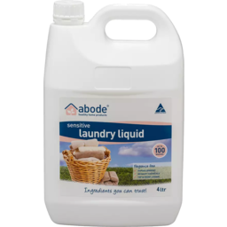 Photo of Abode Laundry Liquid - Fragrance Free 4L