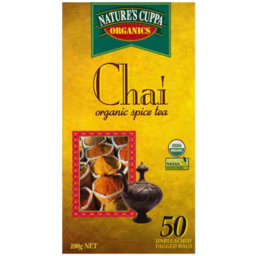 Photo of Natures Cuppa Chai Organic Spice Tea 50pk 100gm