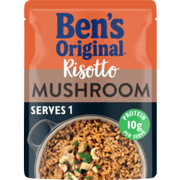 Photo of Bens Original Risotto Mushroom Rice Pouch 250g