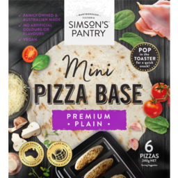 Photo of Simsons Mini Pizza Base Plain gn