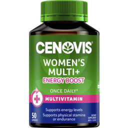 Photo of Cenovis Women's Multi + Energy Boost 50 Capsules 50.0x