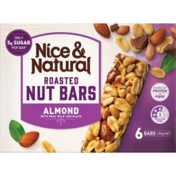 Photo of Nice & Natural Nut Bars Almond 192g