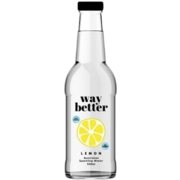 Photo of Way Better Water Sparkling Lemon 330ml