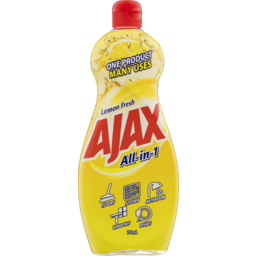 Photo of Ajax All In 1 Kitchen, Bathroom And Floor Household Cleaning Gel Lemon Fresh 700ml