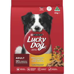 Photo of Purina Lucky Dog Adult Roast Chicken Vegetable & Pasta Flavour Dry Dog Food