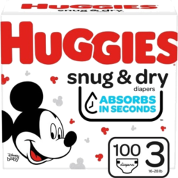 Photo of Huggies Diaper S&D Stg 3 Jr.