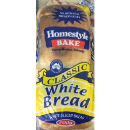 Photo of Homestyle Bake Classic White Bread 700gm