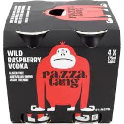 Photo of Razza Tang Wild Raspberry Vodka 4PK Can