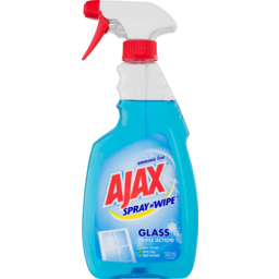 Photo of Ajax Spray N Wipe Triple Action Glass 500ml