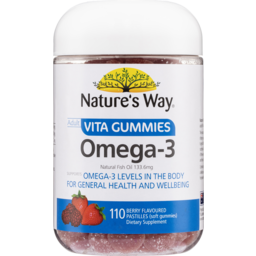 Photo of Nature's Way Adult Vita Gummies Omega-3 110's