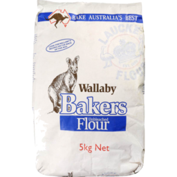Photo of Bread Flour, Laucke Wallaby Bakers Flour 5 kg