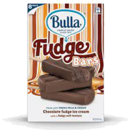 Photo of Bulla I/Crm Bar Fudge Choc 8pk
