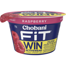 Photo of Chobani Fit Raspberry Greek Yogurt 170g