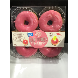 Photo of Happy Donut Strawberry Donut 4pk 230g