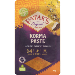 Photo of Patak's Curry Paste Korma 80g