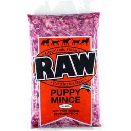 Photo of Raw Pet Meats Puppy Mince Pet Food