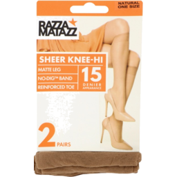 Photo of Razz Matazz Knee Hi Tan One Size 2pk