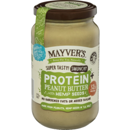 Photo of Mayver's Protein + Peanut Butter With Hemp Seeds