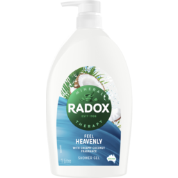 Photo of Radox Heavenly With Coconut Extract Shower Gel Pump 1l